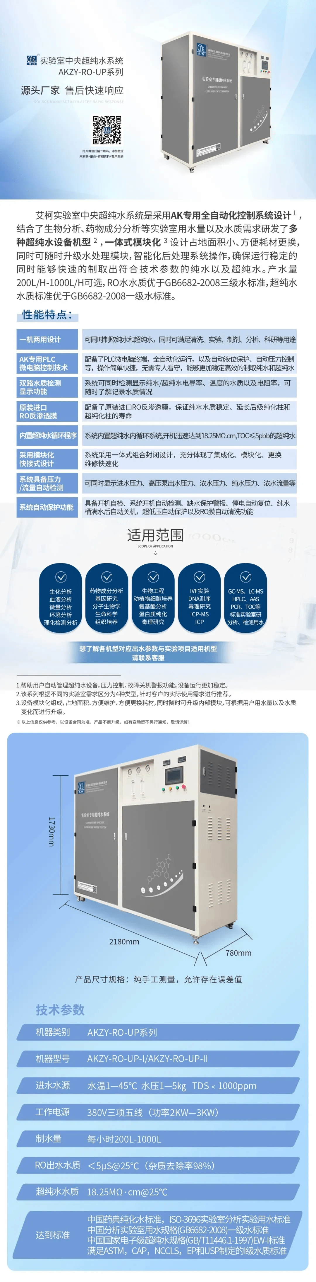 新疆紫金礦業(yè)定制艾柯AK-RO-UP系列型實(shí)驗(yàn)室中央超純水系統(tǒng)裝車發(fā)貨！插圖7